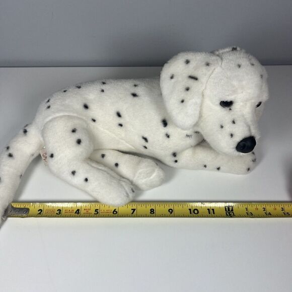 RARE Ganz Bros Heritage Collection 14” Dalmatian Dog 90’s Laying - Picture 8 of 9